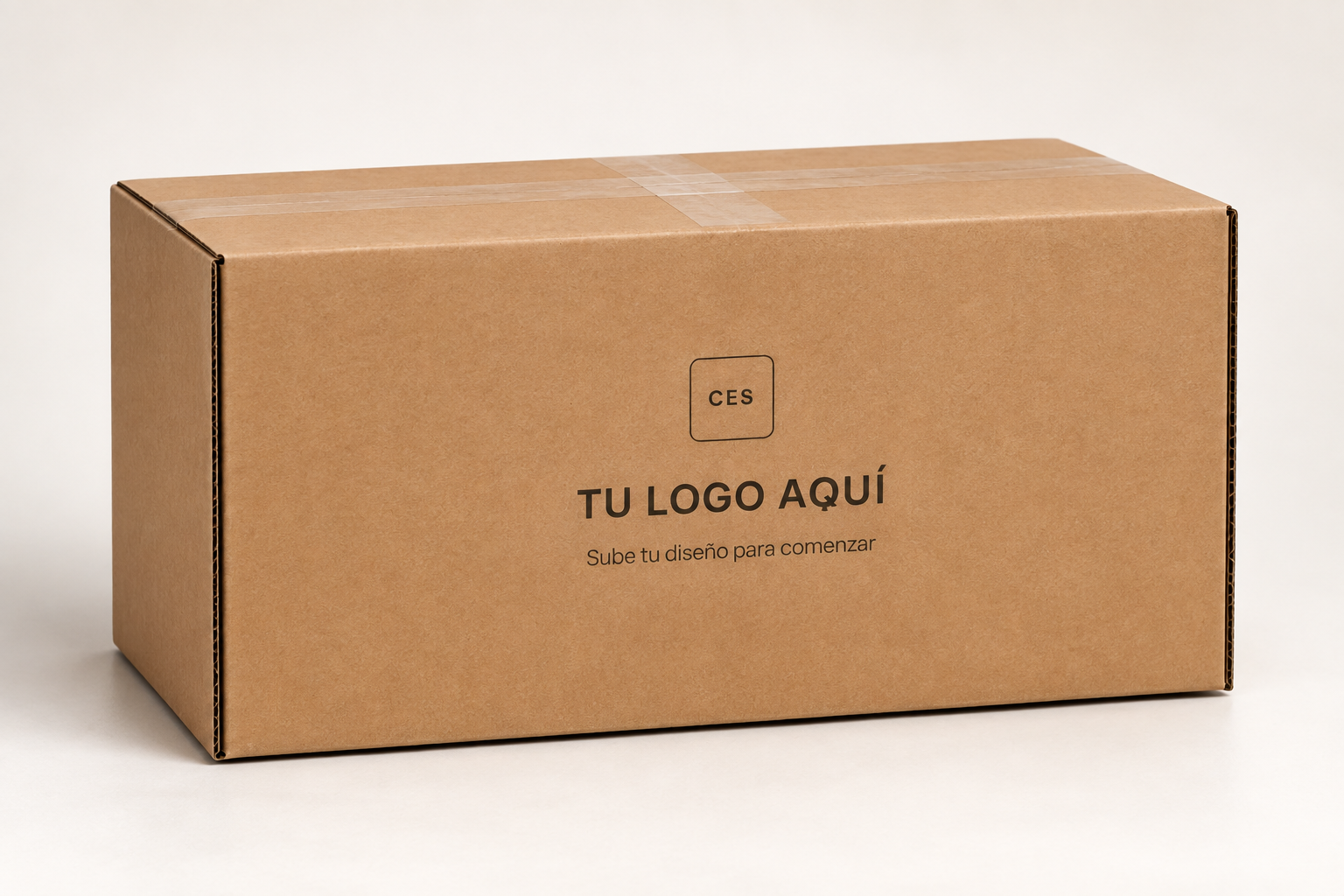 Caja de cartón personalizada con logotipo