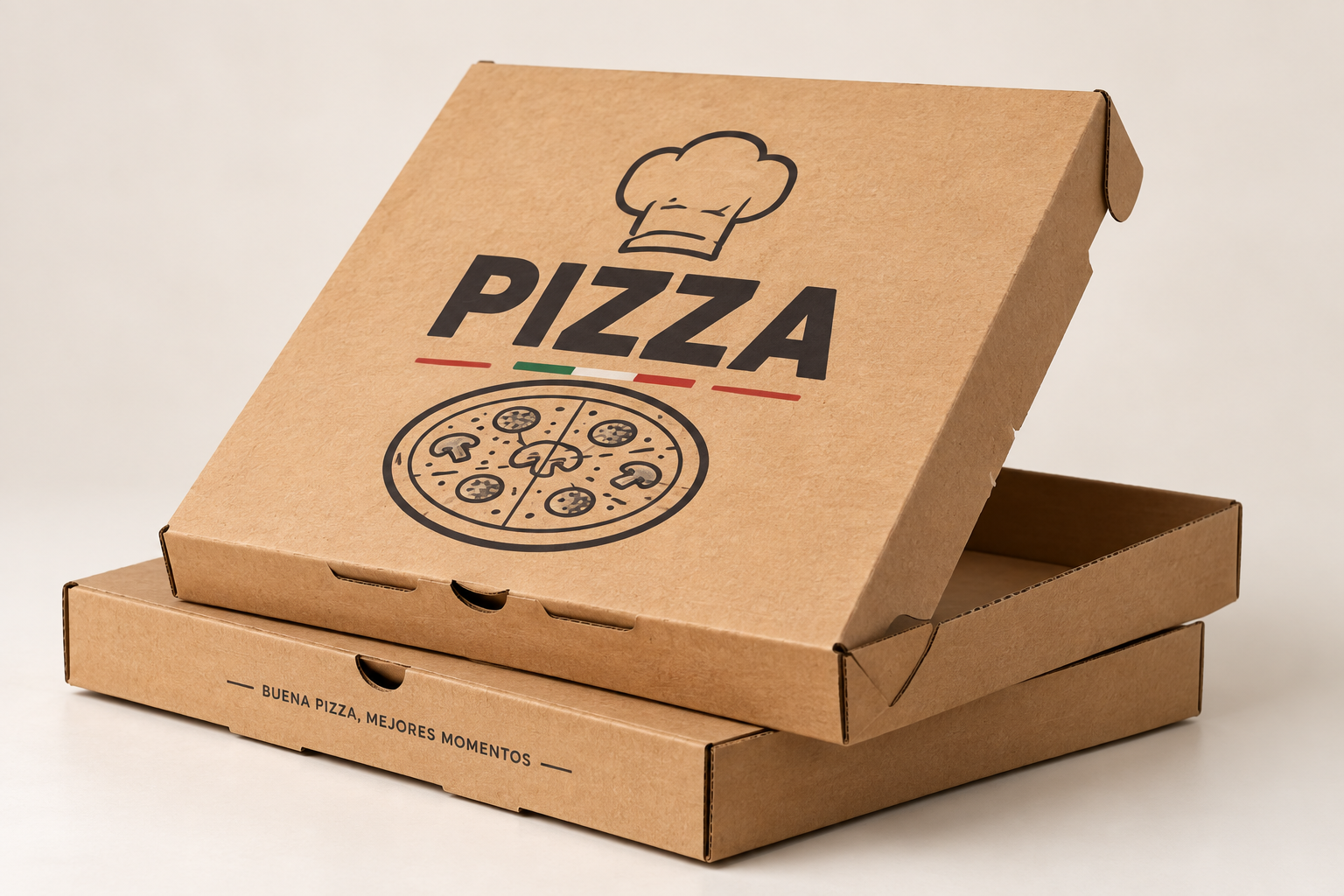 Cajas de cartón para pizza